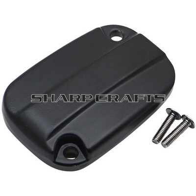 Króm motorkerékpár fékfolyadék tartály főfékhenger burkolat Harley Touring V-Rod Street Electra Glide Road King 2007-2015