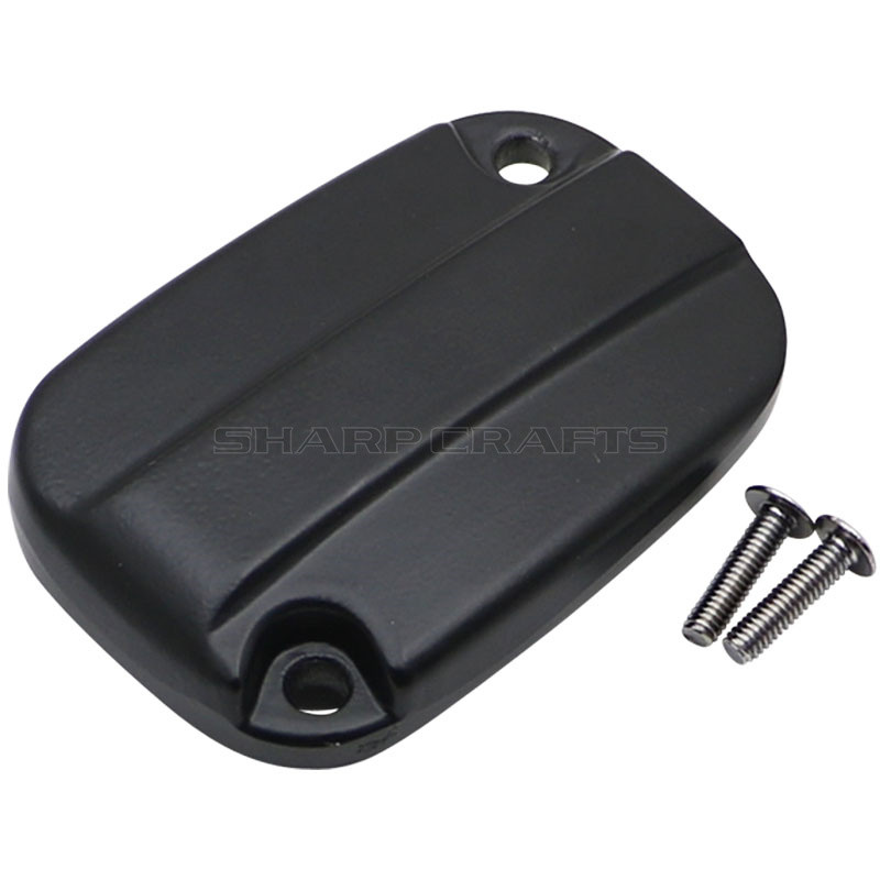 Króm motorkerékpár fékfolyadék tartály főfékhenger burkolat Harley Touring V-Rod Street Electra Glide Road King 2007-2015