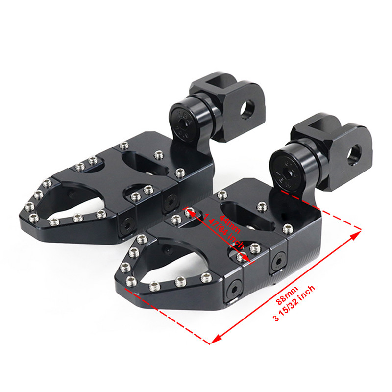 Kaassõitja jalatoed jalatoed jalatoed Sobivad Yamaha FJE1300A FZ6 Fazer XJ6 Diversion XSR700 XSR 900 NIKEN MT-09 MT09 MT-07 jaoks