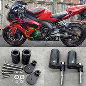For Honda CBR1000RR CBR 1000RR 1000 RR 2006 2007 Mootorratta must/süsinikraami liugurid Mootoripadja kukkumiskaitse