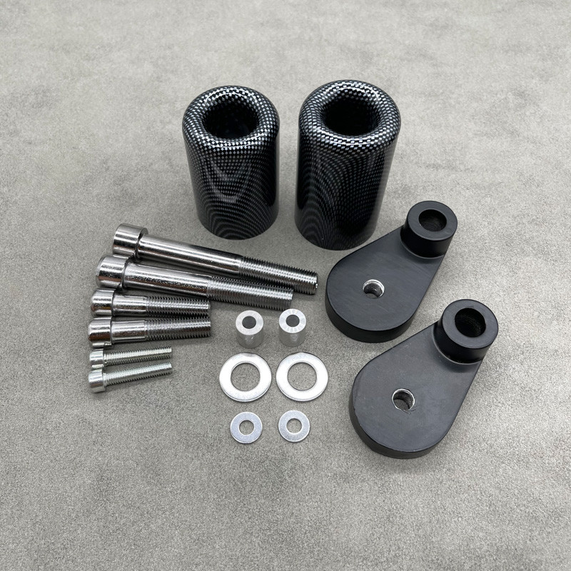 For Honda CBR1000RR CBR 1000RR 1000 RR 2006 2007 Mootorratta must/süsinikraami liugurid Mootoripadja kukkumiskaitse