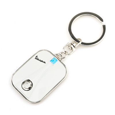 Piaggio Vespa motorollera piederumiem Sprint Primavera 50 150 150S 946 utt Chrome Motocikla atslēgu piekariņa atslēgu piekariņš ar logotipu “Vespa”