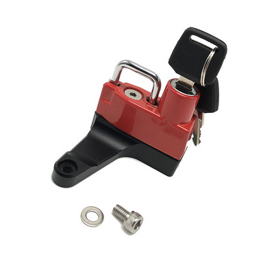 Nový zámok na motocyklovú prilbu z hliníkovej zliatiny s 2 kľúčmi pre Ducati Monster 696 2009 2010 2011 2012, príslušenstvo pre motocykle