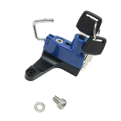 Nový zámok na motocyklovú prilbu z hliníkovej zliatiny s 2 kľúčmi pre Ducati Monster 696 2009 2010 2011 2012, príslušenstvo pre motocykle