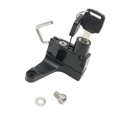 Nový zámok na motocyklovú prilbu z hliníkovej zliatiny s 2 kľúčmi pre Ducati Monster 696 2009 2010 2011 2012, príslušenstvo pre motocykle