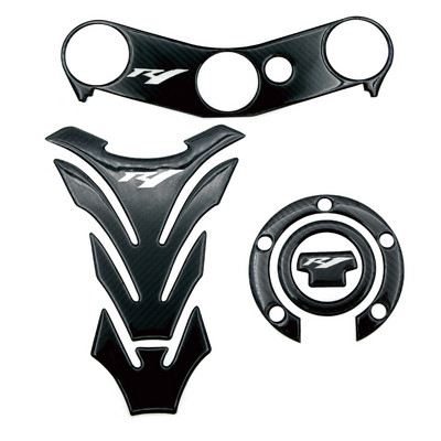 Pentru Yamaha YZFR1 YZF R1 YZF1000 2002 2003 2004 2005 2006 Autocolante Ulei Gaz Combustibil Pad Pad Decalcomanii Protector Tripla Clema Motocicleta