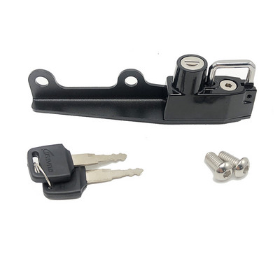 V4 kiivri lukk 2 võtmega, kinnituskonksupoolne vargusvastane turvalisus Ducati Panigale V4 / S 2018 mootorrattatarvikutele