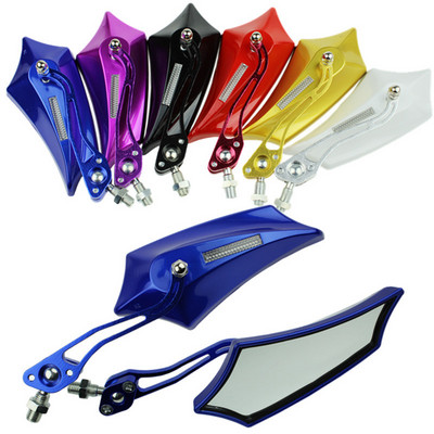 Farebné obtlačky na motocyklové bočné zrkadlá univerzálne 10MM 8MM motocyklové spätné zrkadlo pre Vespa GTS250 946 GTS 300ie moto zrkadlá