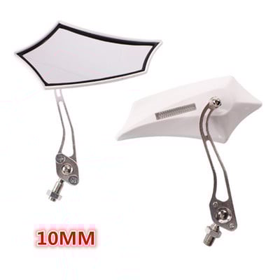 színes matrica motoros oldalsó tükrök univerzális 10MM 8MM motoros visszapillantó tükör Vespa GTS250 946 GTS 300ie moto tükrökhöz