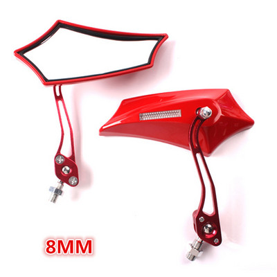 színes matrica motoros oldalsó tükrök univerzális 10MM 8MM motoros visszapillantó tükör Vespa GTS250 946 GTS 300ie moto tükrökhöz