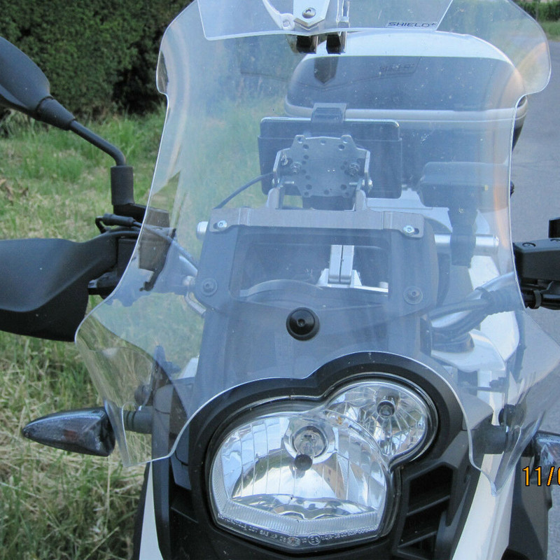 Držiak na čelné sklo pre BMW G650GS G650 GS 2011-2018, držiak na GPS pre smartfón, držiak navigácie pre telefón.