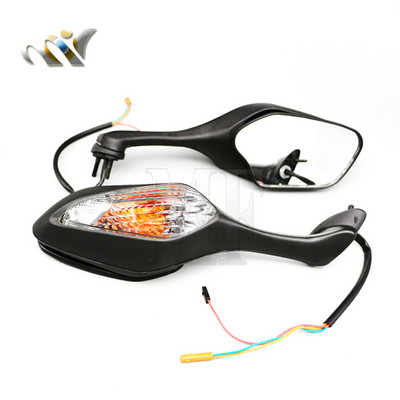 Pre motocykle Honda CBR1000RR CBR 1000RR 2008-2013 VFR1200 VFR 1200 pár spätných LED smerových svetiel, bočné zrkadlá, čierne