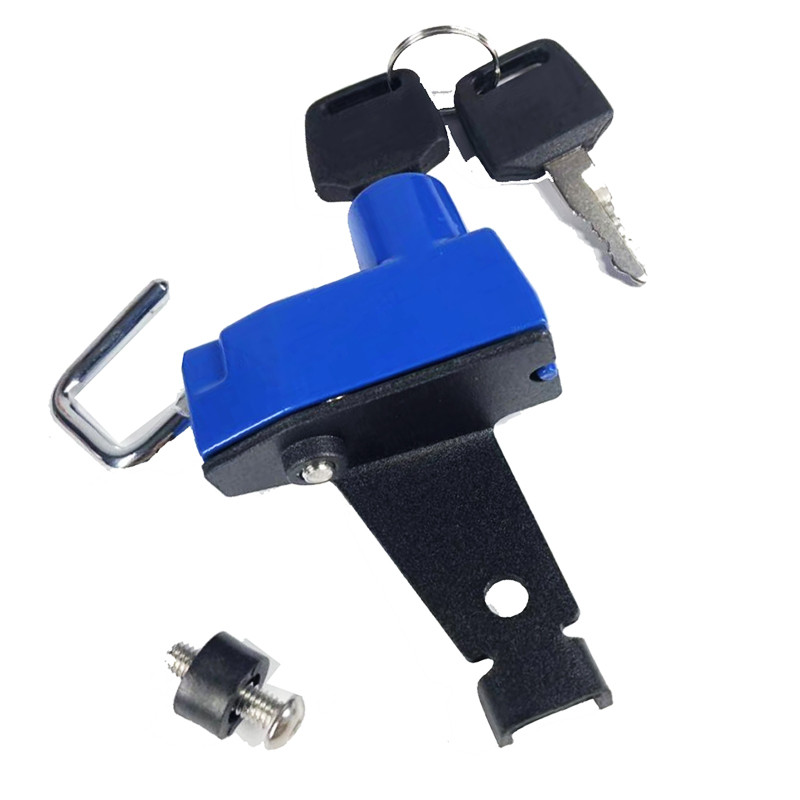 Pentru KAWASAKI Z125 Blocare cască Cârlig de montare din aliaj de aluminiu Securitate antifurt cu 2 chei Z 125 2016-2021 2019 2020 Motocicletă