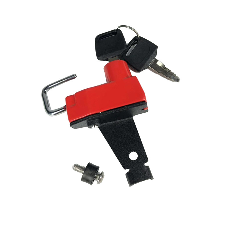 Pentru KAWASAKI Z125 Blocare cască Cârlig de montare din aliaj de aluminiu Securitate antifurt cu 2 chei Z 125 2016-2021 2019 2020 Motocicletă