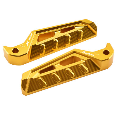 Pre motocykle YAMAHA XMAX 125 250 300 400, príslušenstvo, opierka nôh pre spolujazdca vzadu, kolíky na opierku nôh pre zadné pedále, protišmykové pedále.