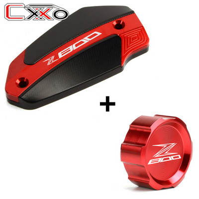 Blesková ponuka Kryt hlavnej nádržky brzdovej kvapaliny pre motocykel, predný a zadný, pre KAWASAKI z800 LOGO Z 800 2013-2015 2016