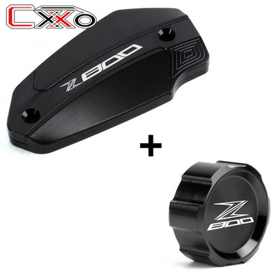 Blesková ponuka Kryt hlavnej nádržky brzdovej kvapaliny pre motocykel, predný a zadný, pre KAWASAKI z800 LOGO Z 800 2013-2015 2016