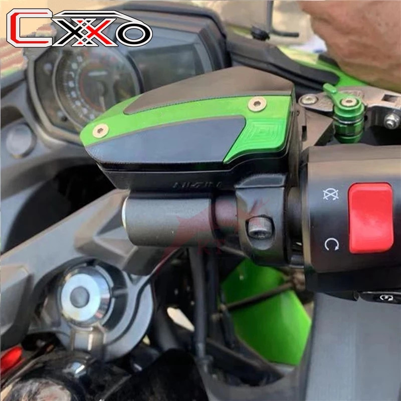 Blesková ponuka Kryt hlavnej nádržky brzdovej kvapaliny pre motocykel, predný a zadný, pre KAWASAKI z800 LOGO Z 800 2013-2015 2016
