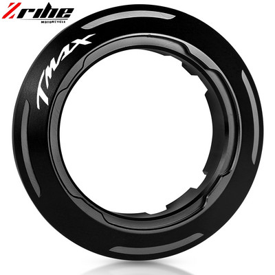 Αξεσουάρ μοτοσυκλέτας CNC Αλουμίνιο Ignition Key Switch Protector Ring For Yamaha TMAX TMAX530 TMAX 530 T-MAX 530 2013 2014 2015