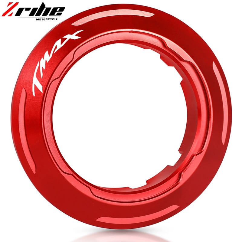 Αξεσουάρ μοτοσυκλέτας CNC Αλουμίνιο Ignition Key Switch Protector Ring For Yamaha TMAX TMAX530 TMAX 530 T-MAX 530 2013 2014 2015