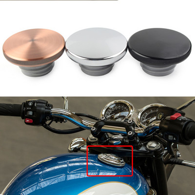 Kryt uzáveru nádrže na benzín a plyn pre motorku m pre Triumph Bonneville Scramble T120 T100 Thruxton 2001 2002 2003 2004-2019 2020 2021
