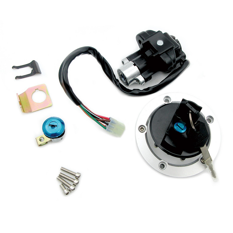 Motociklo uždegimo jungiklio užrakto raktų rinkinys, skirtas Suzuki Bandit GSF 650 1200 1250 GSF GSF650 GSF1200 GSF1250 GSR 600 750 GSR600 GSR750