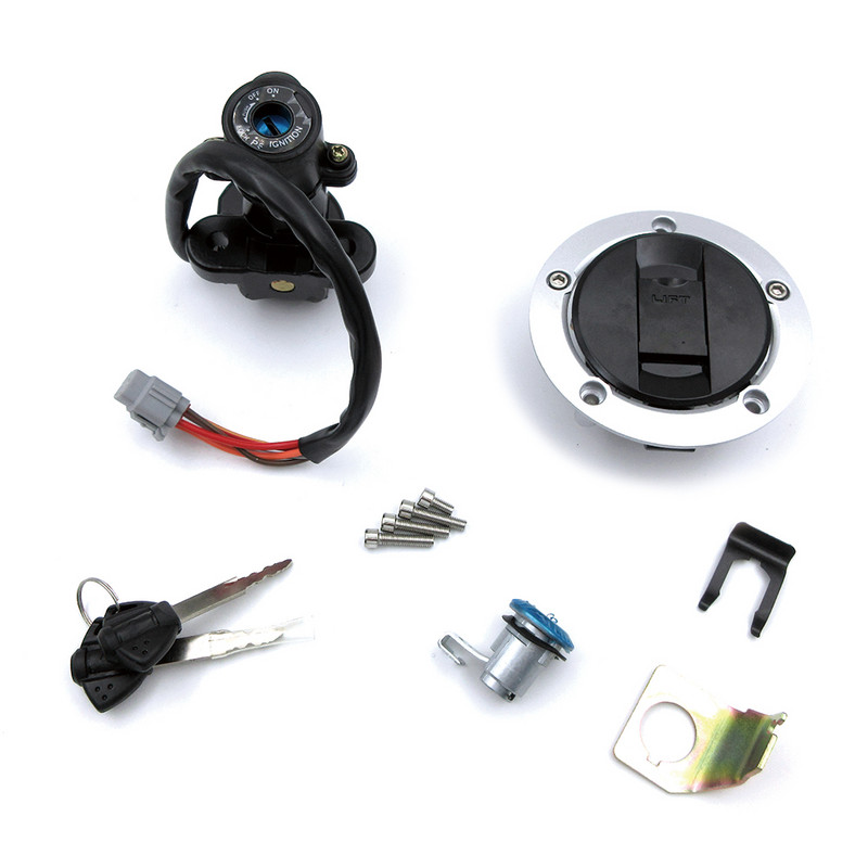 Pentru Suzuki GSX-R GSXR 600 2006-2018 GSXR750 2006-2018 GSXR1000 2005-2018 Capac rezervor de benzină pentru motocicletă Set chei de blocare a capacului de benzină