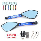 Univerzális motorkerékpár tükör CNC oldalsó Hátsó kék tükröződésmentes Benelli BN600 BN302 Stels600 BJ250 BJ 250 TNT125 135 TNT250 típushoz