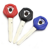 Kulcs vágatlan penge telepítve, chipekkel tölthető 1 üres motorkerékpár kulcs Yamaha FZ600 FJ1100 MX360 CT1 DS6 DT125