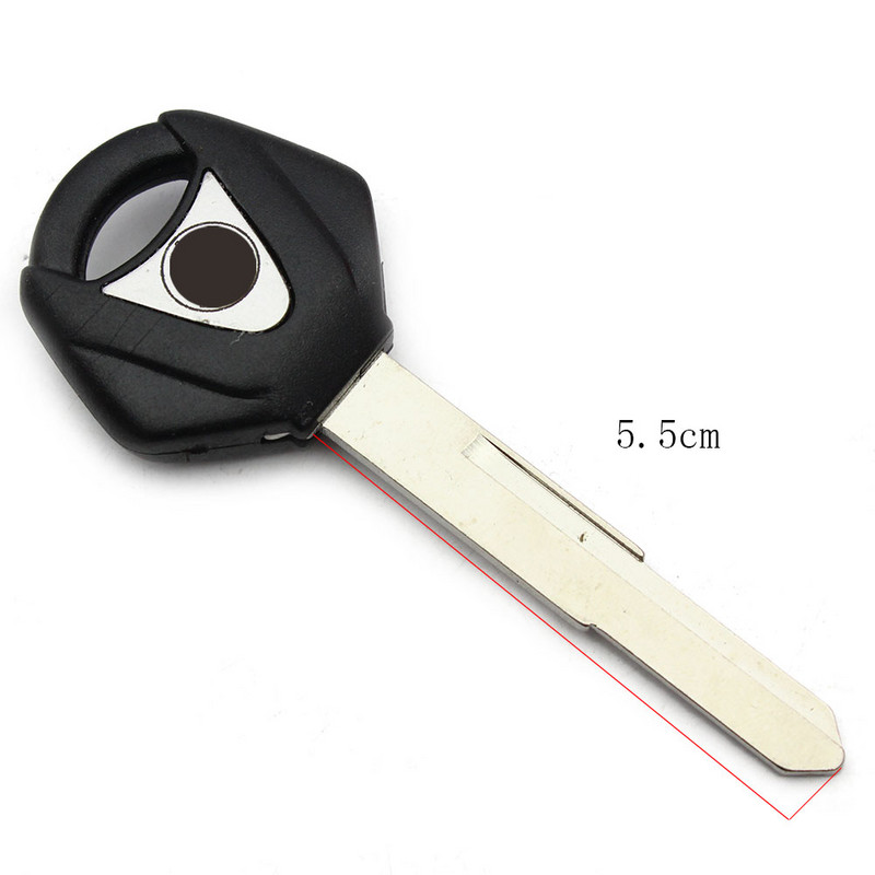 Kulcs vágatlan penge telepítve, chipekkel tölthető 1 üres motorkerékpár kulcs Yamaha FZ600 FJ1100 MX360 CT1 DS6 DT125