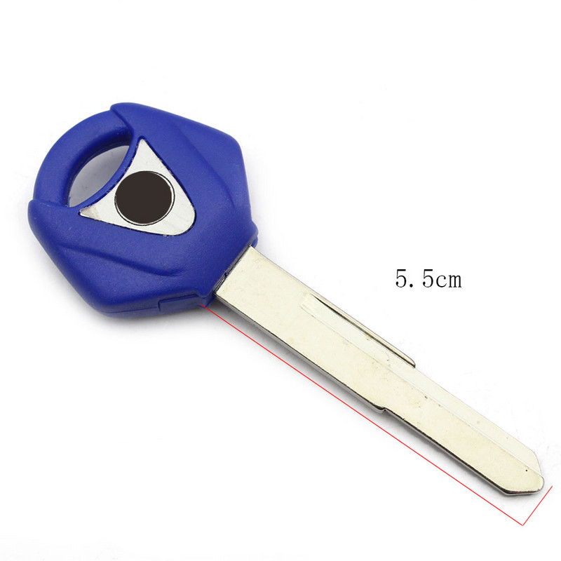 Kulcs vágatlan penge telepítve, chipekkel tölthető 1 üres motorkerékpár kulcs Yamaha FZ600 FJ1100 MX360 CT1 DS6 DT125