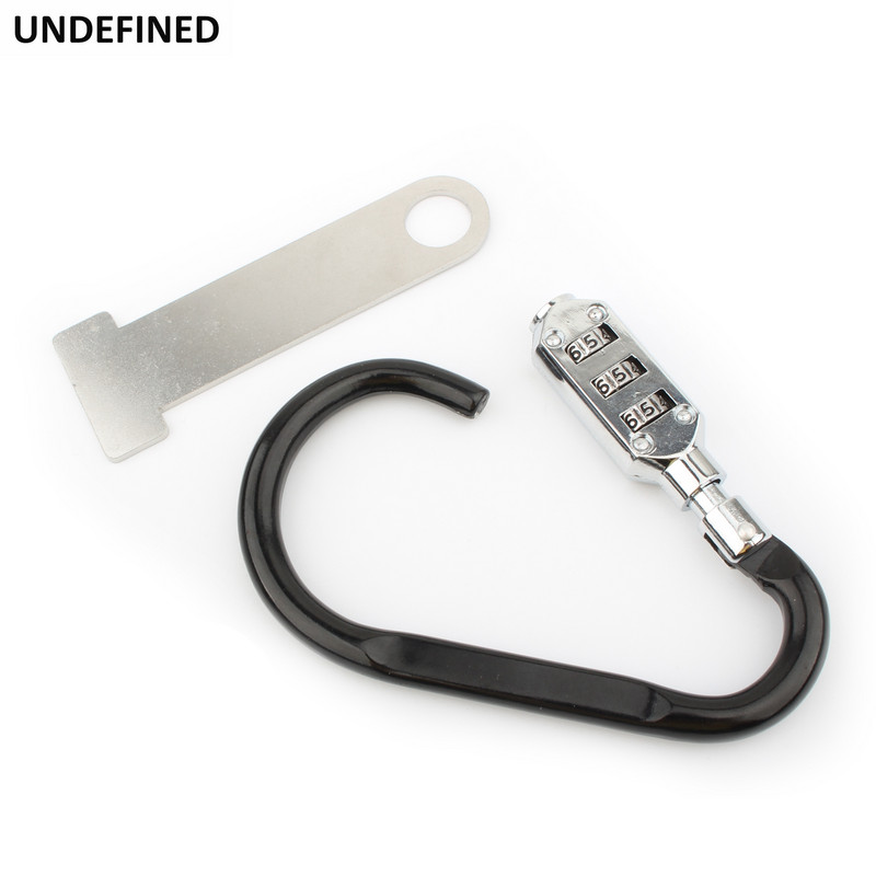 Motociklistička kaciga, kopča, kopča, skuter, protuprovalni zatvarač + komplet T-bara za Harley Hondu, Kawasaki Yamaha Indian Vespa Dirt Bike