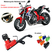 6-farebný zámok na motocyklovú prilbu, bočný zámok proti krádeži, vhodný pre Honda CB1000 R CB1000R 2008 - 2016 2013 2014 2015