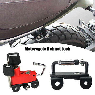 Zámok na motocyklovú prilbu s hákom, zabezpečenie proti krádeži s 2 kľúčmi, zámok heslom pre Ducati Scrambler 400/800 2015-2020 2018 2019