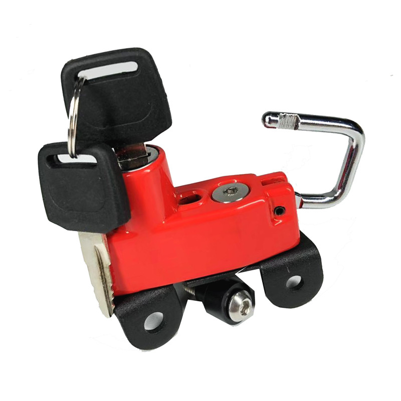 Zámok na motocyklovú prilbu s hákom, zabezpečenie proti krádeži s 2 kľúčmi, zámok heslom pre Ducati Scrambler 400/800 2015-2020 2018 2019