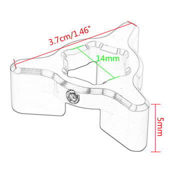 mtsooning 2pcs 14/17/19/22mm Fork Preload Adjusters Μοτοσικλέτα CNC Adjuster Universial για Kawasaki Suzuki Yamaha Ducati Honda