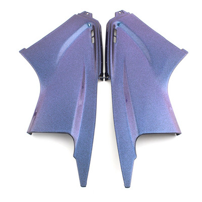 Motorkerékpár levegő porvédő burkolat fedőbetét rész légcsatorna nyomószár cső panel fedél Illik Yamaha YZFR6 YZF R6 2003 2004 2005