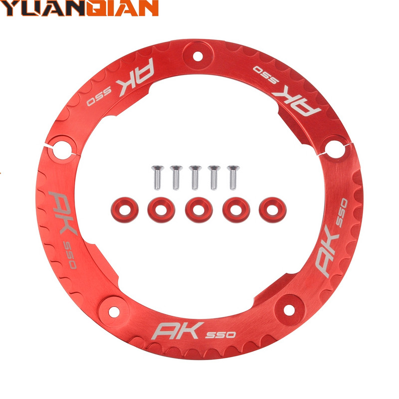 AK550 CNC alumínium motorkerékpár tartozékok Sebességváltó szíjtárcsa védőburkolat KYMCO AK550 AK 550 2017 2018 2019 2020