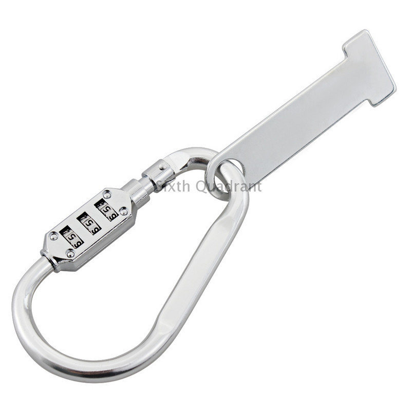 Chrómový čierny zámok na motocyklovú prilbu, odolný 3-miestny kombinovaný bezpečnostný zámok na prilbu, T-bar l pre Honda, Kawasaki, Yamaha, Dirt Bike