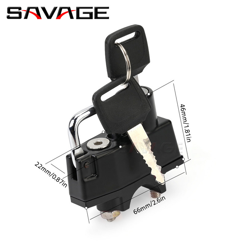 Pre SUZUKI DRZ400 E/S/SM 2022 Zámok na prilbu DR-Z 400E 400S 400SM 125L 250 Motocyklové zámky proti krádeži, západky, visiaci zámok na kľúč, Dirtbike