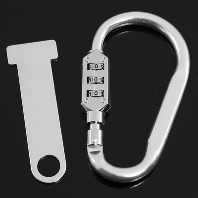 3 skaitmenų kombinuoto šalmo apsauginio užrakto T formos strypas, skirtas Honda Kawasaki Yamaha Harley Suzuki Dirt Bike motociklo dviračio spynos dalims