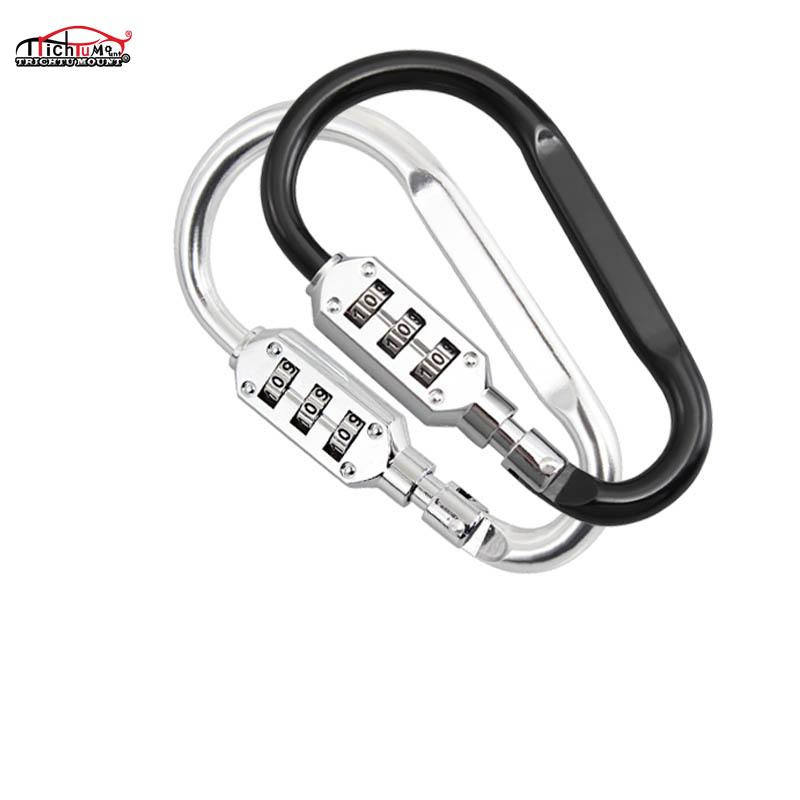 3 skaitmenų kombinuoto šalmo apsauginio užrakto T formos strypas, skirtas Honda Kawasaki Yamaha Harley Suzuki Dirt Bike motociklo dviračio spynos dalims