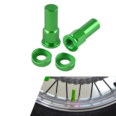 Poistné matice a skrutky na ráfik Dirt Bike, rozpera, krytka ventilu pre motokros, Kawasaki KX125 KX250 KX450 KX250F KX450F KLX KDL KX 250 KLX250