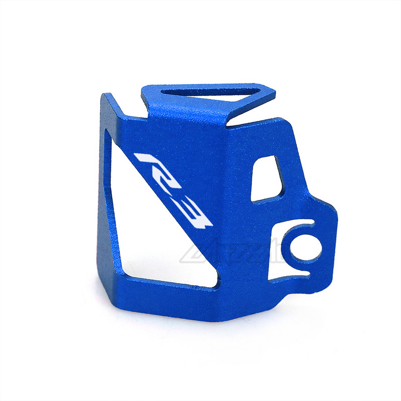 Kryt nádrže na palivovú kvapalinu zadnej brzdy motocykla R3, CNC príslušenstvo pre Yamaha YZF R3 2013 2014 2015 2016 2017 2018