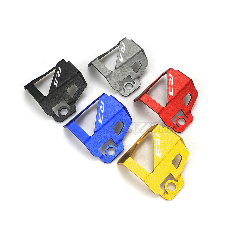 Kryt nádrže na palivovú kvapalinu zadnej brzdy motocykla R3, CNC príslušenstvo pre Yamaha YZF R3 2013 2014 2015 2016 2017 2018