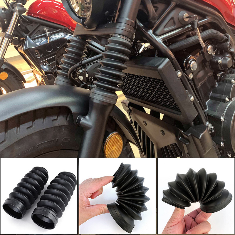 Cizme din cauciuc pentru furcă pentru Honda Rebel 500 300 CMX300 CMX500 CMX 300 500 Accesorii Capac de praf pentru amortizor furcă față