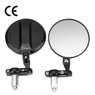 Zrkadlo na motocykle E-mark, univerzálne zrkadlá na konci riadidiel, CNC hliník, pre KAWASAKI NINJA 400 Z650 Z750 Z800 Z900 pre SUZUKI GXSR R1 R2