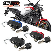 Sisakzár YAMAHA YFM 700 600 550 530 450 GRIZZLY 400 350 KODIAK motorkerékpár-alkatrészek zárak reteszek Kulcs lakat lopásgátló