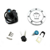 Pentru Honda CBR600 F2 1991-1994 CBR600 F3 1995-1998 Blocare comutator de aprindere pentru motociclete Blocare rezervor de combustibil Capac capac scaun cu set de chei
