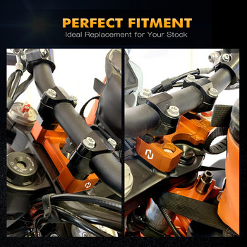 За KTM 790 Adventure 890 Adventure 790/890 adv 2019-2022 2020 2021 Комплект за монтиране на амортисьор на кормилното управление на мотоциклет Riser Kit